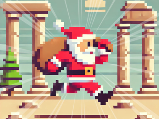 Retro Santa gameplay preview